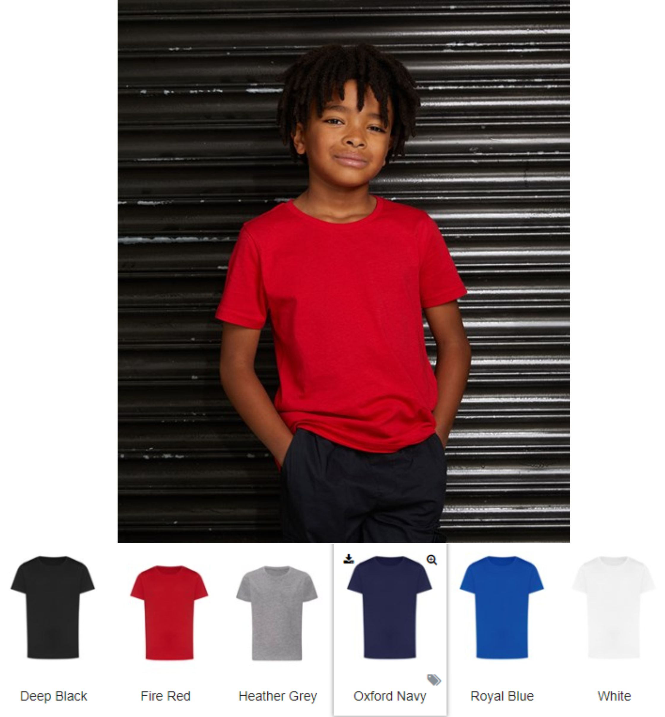 AWD JT100B The 100 Kid's Tee  AWD JT100B The 100 Kid's Tee
